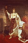 Portrait of Napoleon I in Coronation Robes